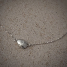 Load image into Gallery viewer, THE DOT CHOKER NECKLACE - ORGANIC RECYCLED SILVER PEBBLE NECKLACE