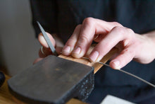 Load image into Gallery viewer, Seaglass and silver necklace - one of a kind