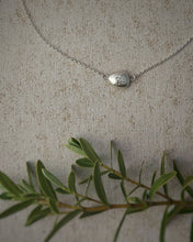Load image into Gallery viewer, THE DOT CHOKER NECKLACE - ORGANIC RECYCLED SILVER PEBBLE NECKLACE
