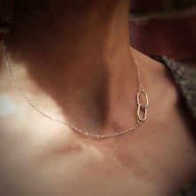 Load image into Gallery viewer, BREAK THE MOULD SILVER CHAIN NECKLACE
