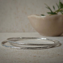 Load image into Gallery viewer, 09.07.23 - PRIVATE WORKSHOP - STACKING SKINNY BANGLES
